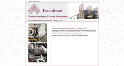 Desktop Screenshot of esscofoam.com